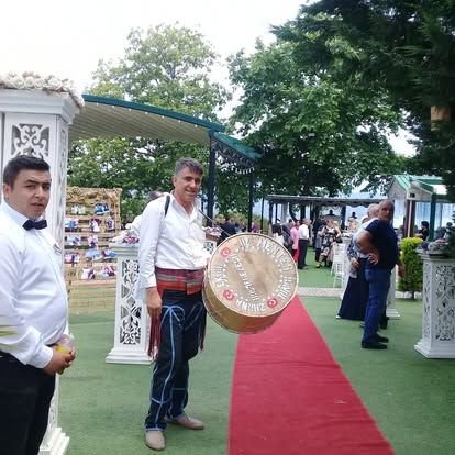 Köy ve kır düğünü programından bir kare