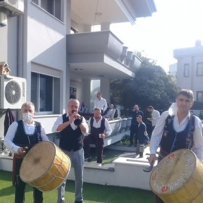 Nişan ve söz programından bir kare