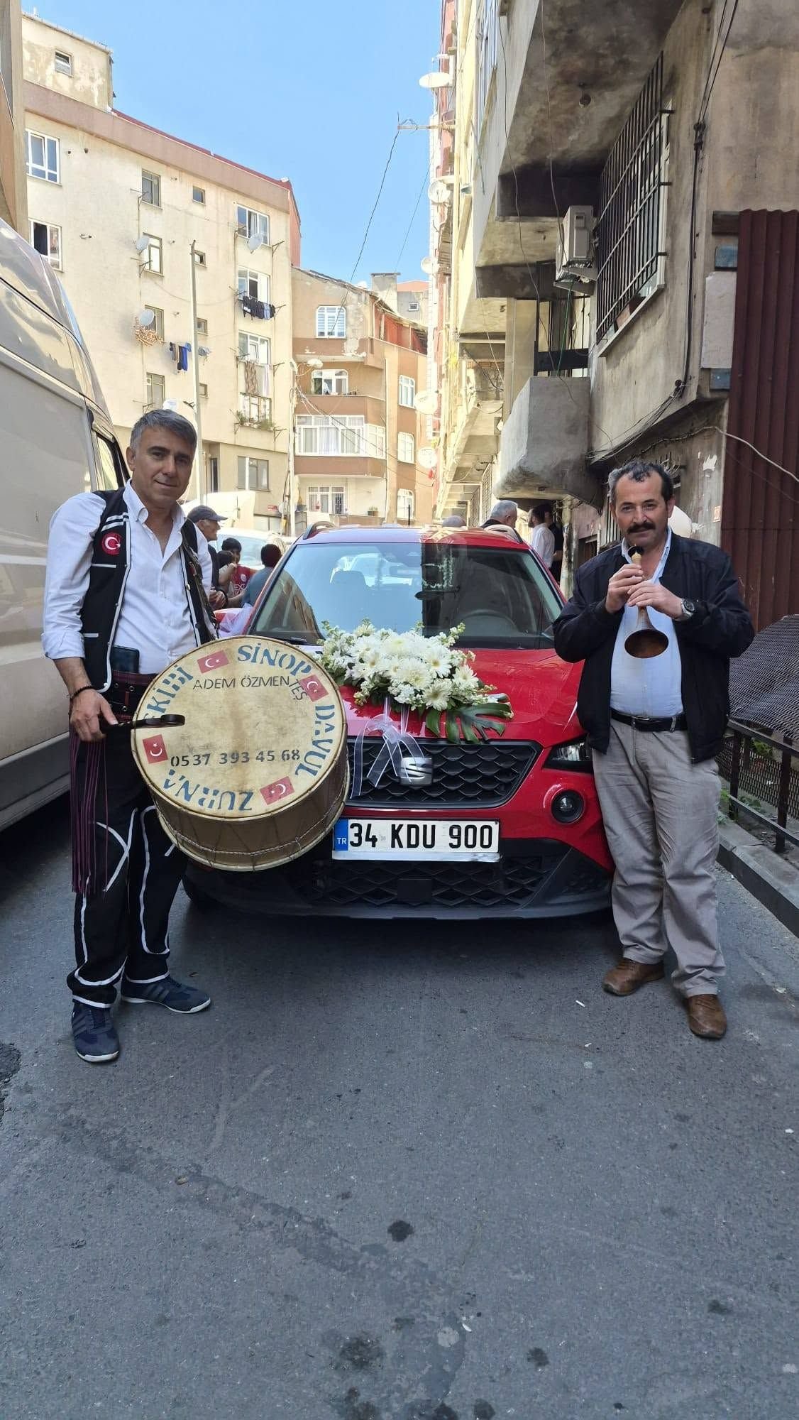 Davul zurna ekibimiz bir programda