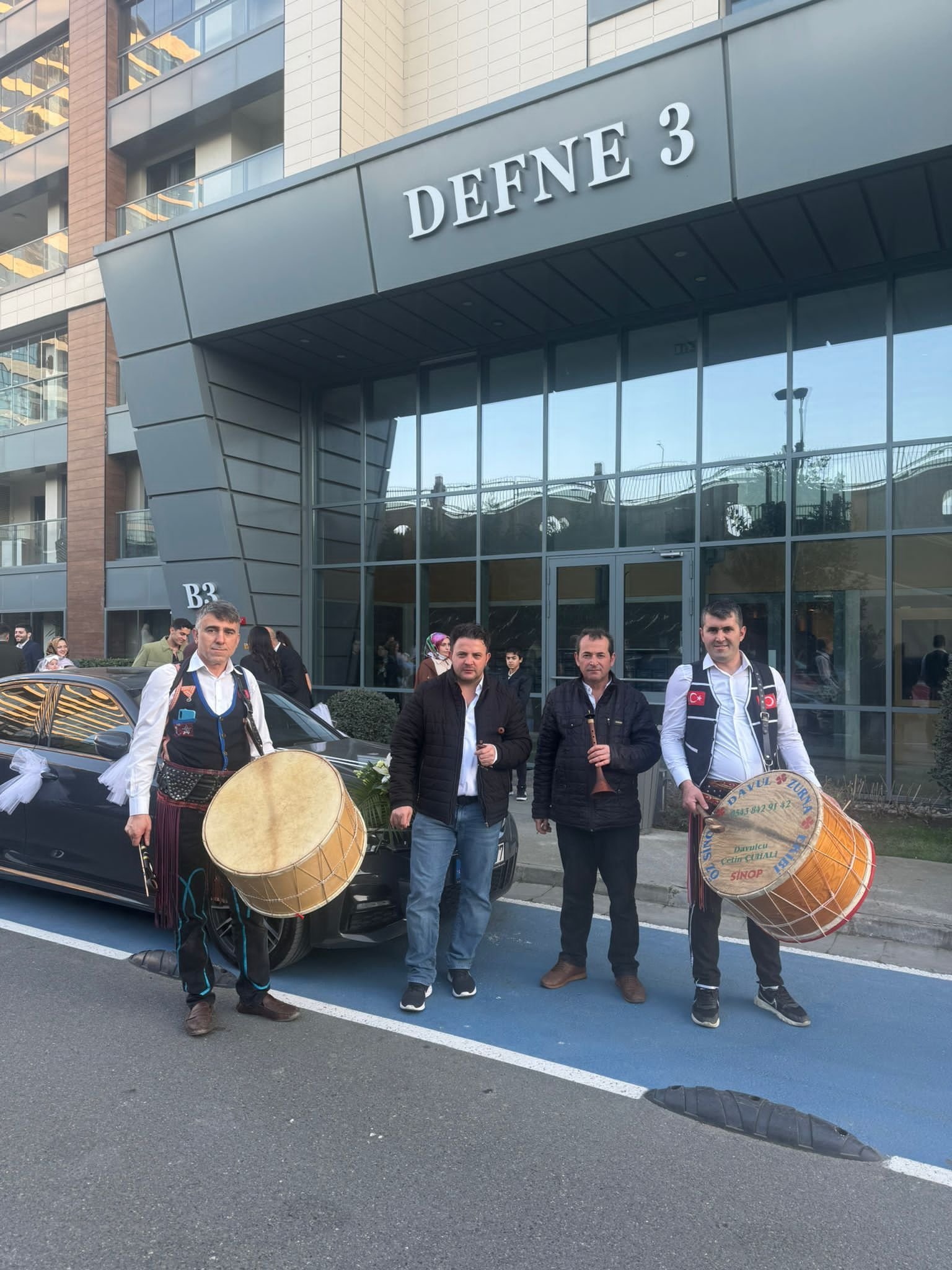 Davul zurna ekibimiz bir programda